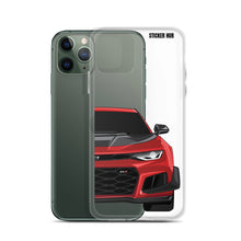 Load image into Gallery viewer, Red Hot 6th Gen Camaro ZL1 1LE - iPhone Case