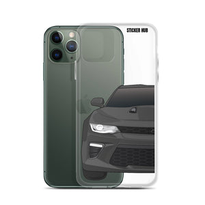 Gray 6th Gen Camaro SS - iPhone Case