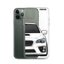 Load image into Gallery viewer, White 15-17 Subaru WRX STI - iPhone Case