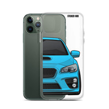 Load image into Gallery viewer, Hyper Blue 15-17 Subaru WRX STI - iPhone Case