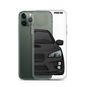 Black 15-17 Subaru WRX STI - iPhone Case