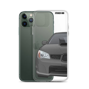 Urban Gray 06-07 Subaru WRX STI - iPhone Case