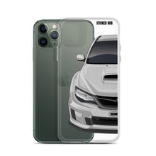 Load image into Gallery viewer, Silver 09-14 Subaru WRX STI - iPhone Case