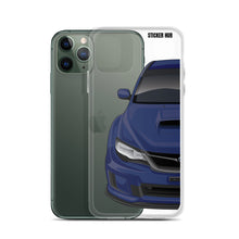 Load image into Gallery viewer, Plasma Blue 09-14 Subaru WRX STI - iPhone Case