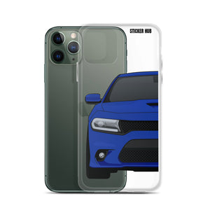 Blue 15-21 Charger - iPhone Case