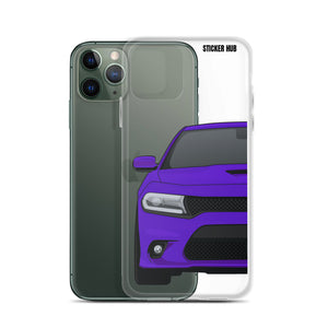 Purple 15-21 Charger - iPhone Case