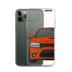 Orange 15-21 Charger - iPhone Case