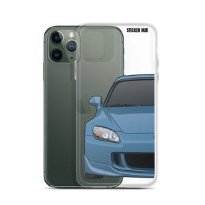 Suzuka Blue Honda S2000 - iPhone Case