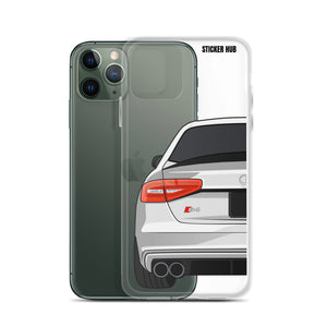 Silver B8.5 Audi S4 - iPhone Case