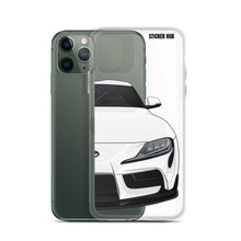 Load image into Gallery viewer, White MKV Toyota Supra - iPhone Case