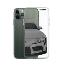 Load image into Gallery viewer, Turbulence Gray MKV Toyota Supra - iPhone Case