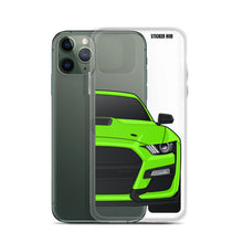 Load image into Gallery viewer, Grabber Lime 20+ Mustang GT500 - iPhone Case