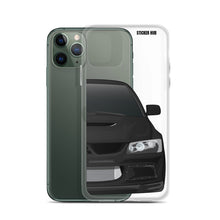 Load image into Gallery viewer, Black Mitsubishi Evo - iPhone Case