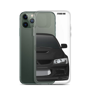 Black Mitsubishi Evo - iPhone Case