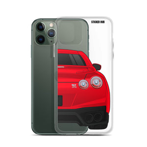 Solid Red R35 Nissan GTR - iPhone Case