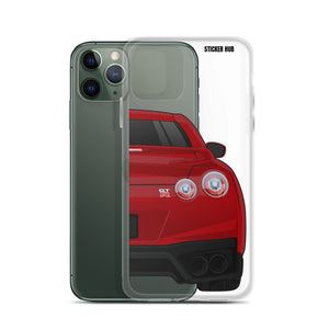 Regal Red R35 Nissan GTR - iPhone Case