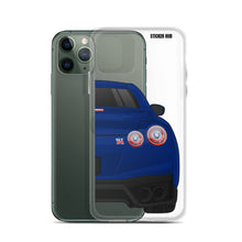 Load image into Gallery viewer, Deep Blue R35 Nissan GTR - iPhone Case