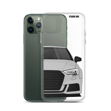 Load image into Gallery viewer, Silver B9 Audi S3 - iPhone Case