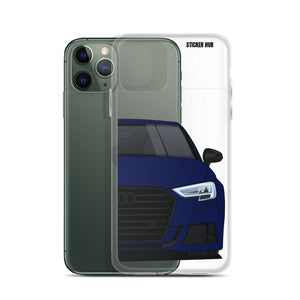 Navarra Blue B9 Audi S3 - iPhone Case