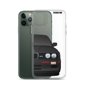 Black BMW E30 - iPhone Case