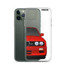 Load image into Gallery viewer, Red BMW E30 - iPhone Case