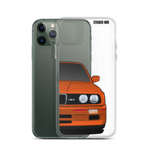 Load image into Gallery viewer, Orange BMW E30 - iPhone Case