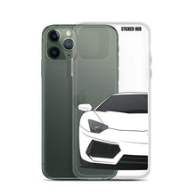 Load image into Gallery viewer, White Lamborghini Aventadoor - iPhone Case