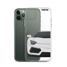 Load image into Gallery viewer, Silver Lamborghini Aventadoor - iPhone Case