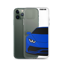 Load image into Gallery viewer, Dark Blue Lamborghini Huracan - iPhone Case