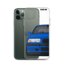 Load image into Gallery viewer, Blue BMW E36 - iPhone Case