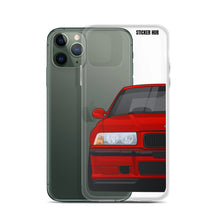 Load image into Gallery viewer, Red BMW E36 - iPhone Case