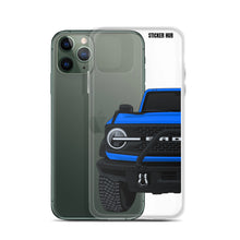 Load image into Gallery viewer, Blue Ford Bronco &quot;First Edition&quot; - iPhone Case