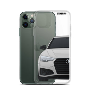 Silver B9 Audi S4 "Facelift" - iPhone Case