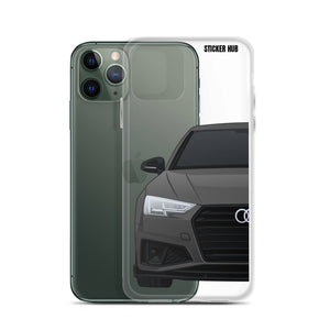 Gray B9 Audi S4 "Facelift" - iPhone Case