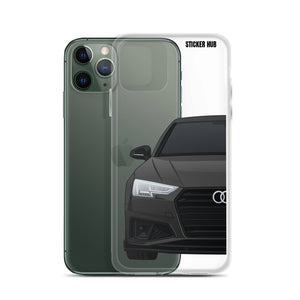 Black B9 Audi S4 "Facelift" - iPhone Case