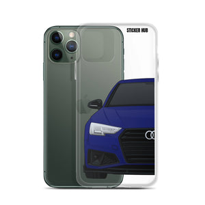 Navarra Blue Audi S4 "Facelift" - iPhone Case