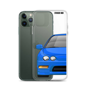 Light Blue Acura Integra - iPhone Case