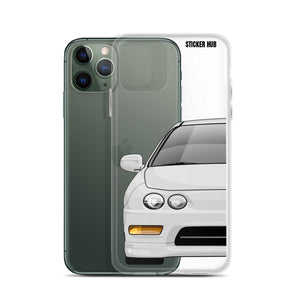 White Acura Integra - iPhone Case