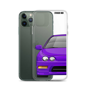 Purple Acura Integra - iPhone Case