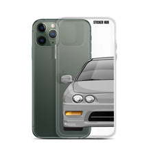 Load image into Gallery viewer, Silver Acura Integra - iPhone Case