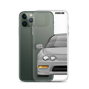 Silver Acura Integra - iPhone Case