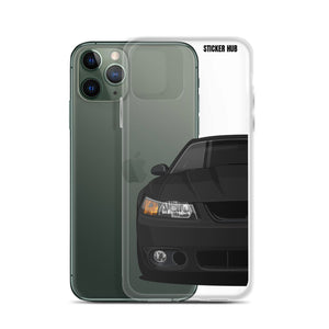 Black 03-04 Mustang SVT Cobra - iPhone Case