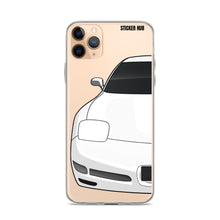 Load image into Gallery viewer, White C5 Corvette Z06 - iPhone Case