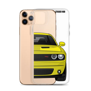 Yellow Challenger R/T - iPhone Case