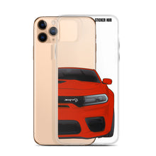 Load image into Gallery viewer, Red Charger Hellcat (Widebody) - iPhone Case