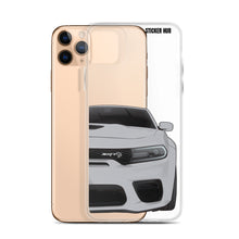 Load image into Gallery viewer, Silver Charger Hellcat (Widebody) - iPhone Case