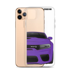 Purple Charger Hellcat (Widebody) - iPhone Case