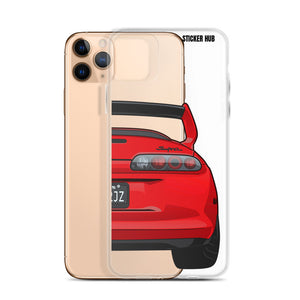 Red Toyota Supra - iPhone Case