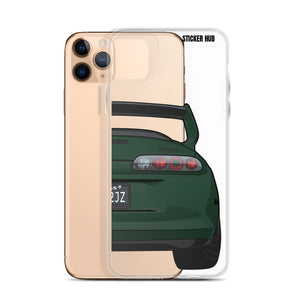 Green Toyota Supra - iPhone Case