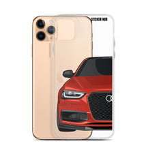 Load image into Gallery viewer, Volcano Red B8.5 Audi S4 - iPhone Case